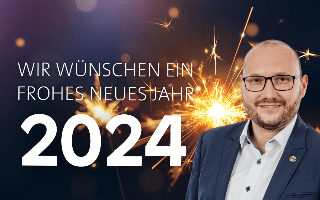 Wir wünschen ein frohes neues Jahr 2024!