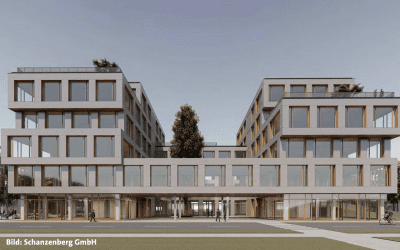 Ein neuer Stadtteil entsteht