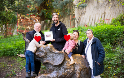 Panzer trifft Politik: Warum die SPD-Fraktion jetzt Patin von Gürteltier Turi ist