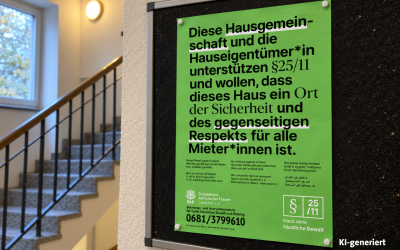 Häusliche Gewalt: Hilfe muss auch im Treppenhaus ankommen